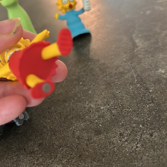 Simpson family figures. Marge, lisa, Maggie the cat - Picture 5 of 12